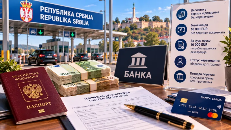 Currency rules for non-residents in Serbia: what is allowed