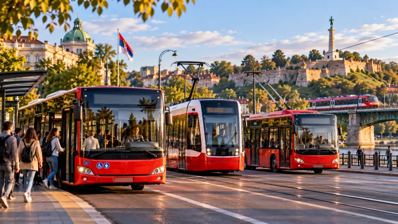 Public transport in Belgrade is free: how it works
