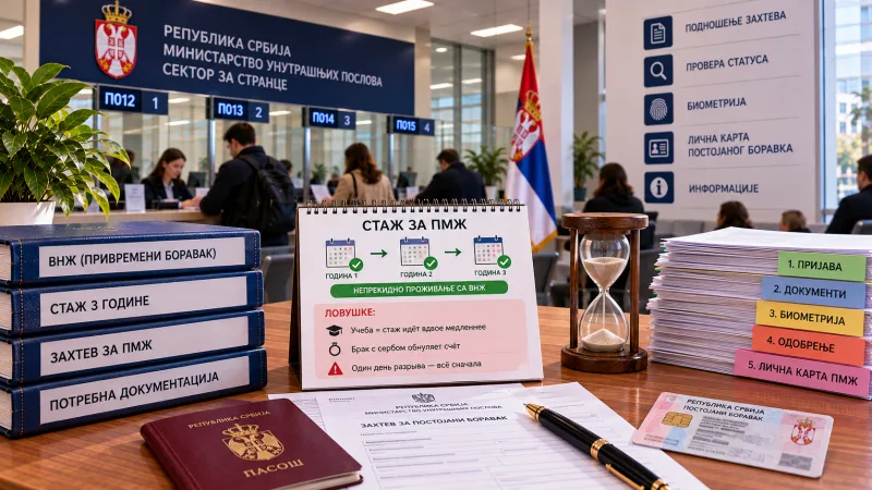 Permanent residence in Serbia: how long to wait, how to apply and what changes