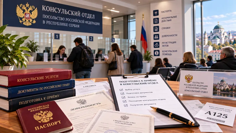 Notarial services at the Russian consulate: what they do and how to prepare
