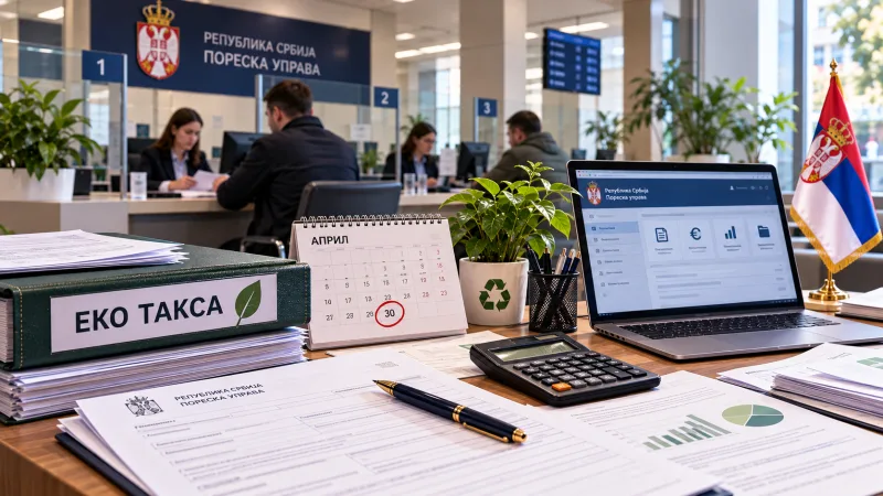 Eco-tax in Serbia: who pays, when to file and how much it costs